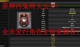 原神新角色最新内鬼爆料,内鬼爆料揭示神秘力量与独特背景